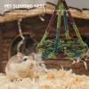 Toyvian Hamster Hammock with Warm Nest for Small Pets view 2