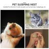 Toyvian Hamster Hammock with Warm Nest for Small Pets view 4