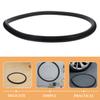 24 x 1 3/8 37-540 PU Solid Rubber Wheelchair Rear Tire, Black view 3