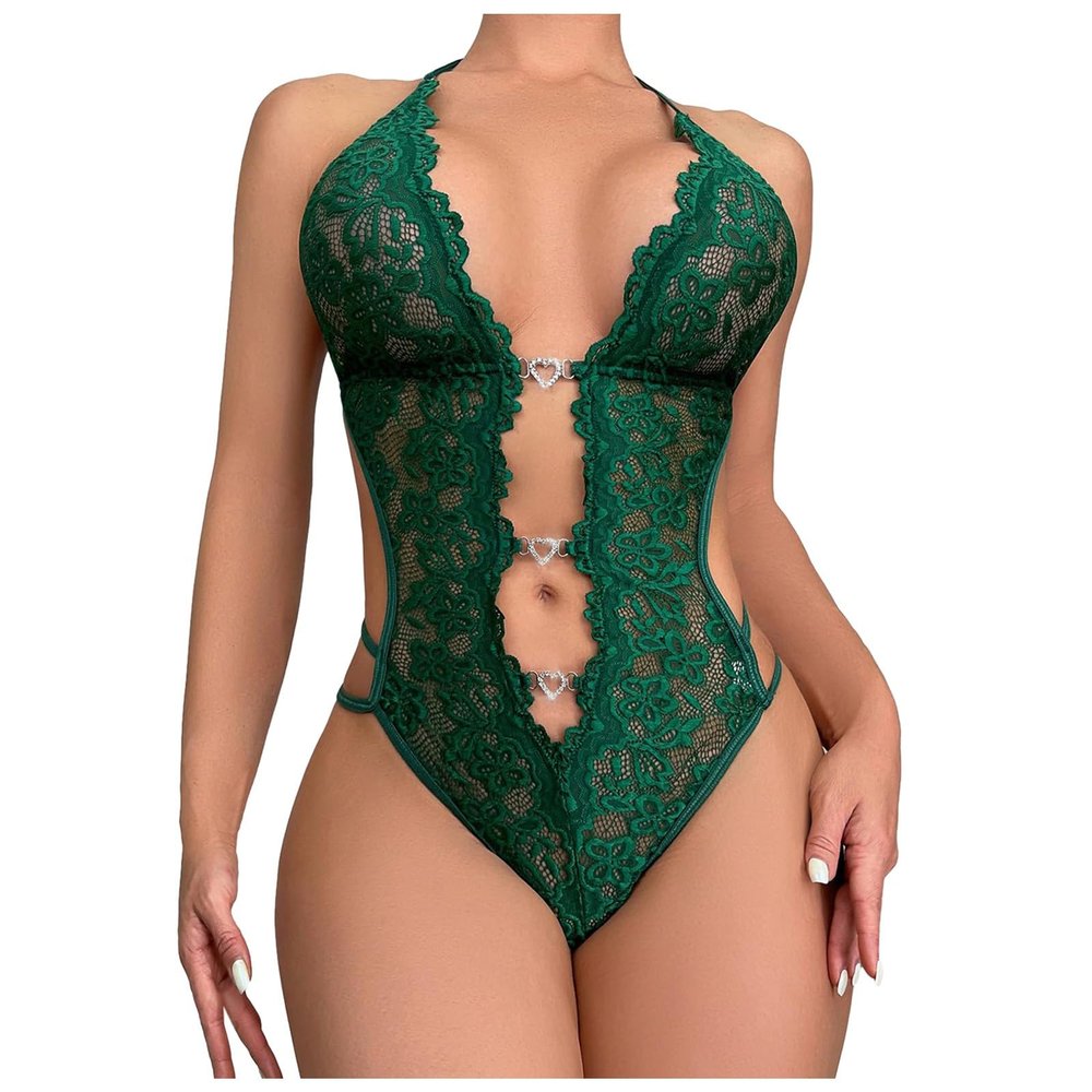 Women's Sexy Transparent Teddy