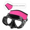 MAGICLULU 3-Piece Neoprene Diving Mask Strap Hair Covers in Black, Pink, and Blue for Snorkeling, Diving, and Water Sports view 3