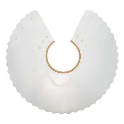 Supvox Adjustable Transparent Recovery Collar for Cats and Dogs After Surgery
