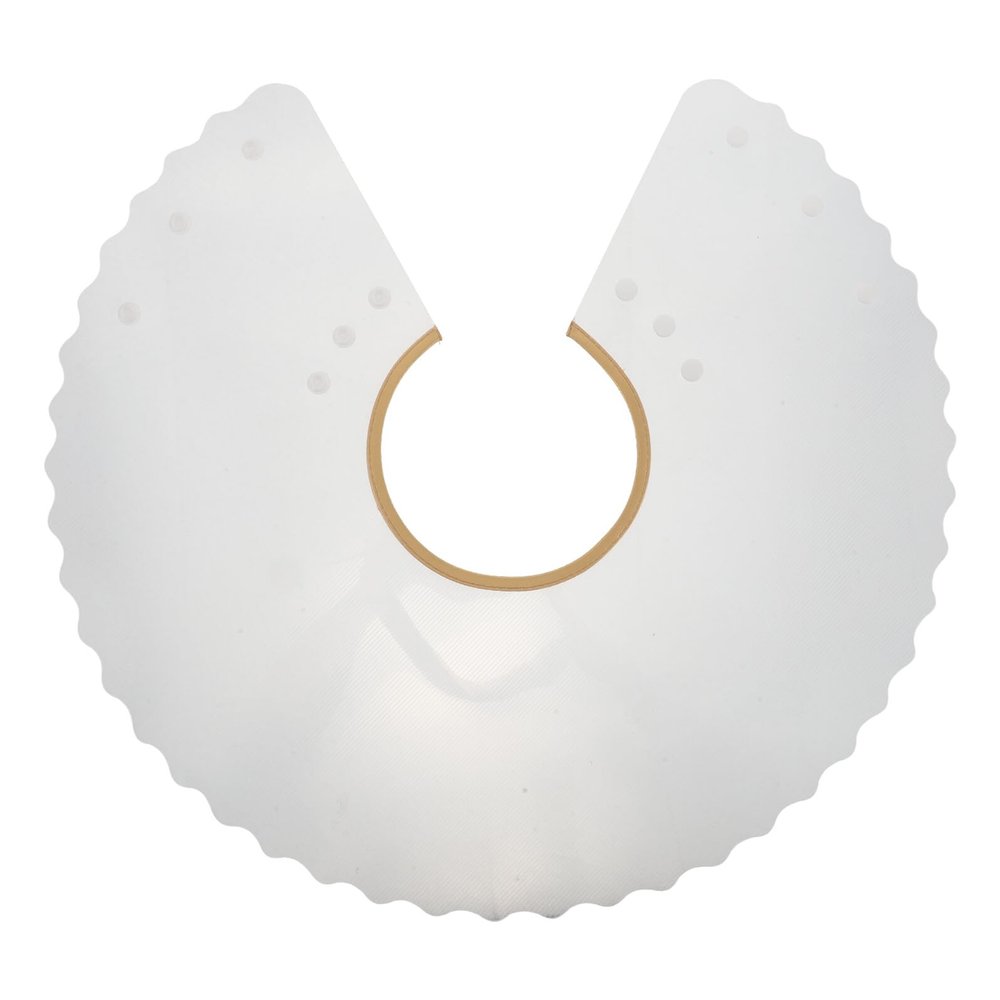 Supvox Adjustable Transparent Recovery Collar for Cats and Dogs After Surgery