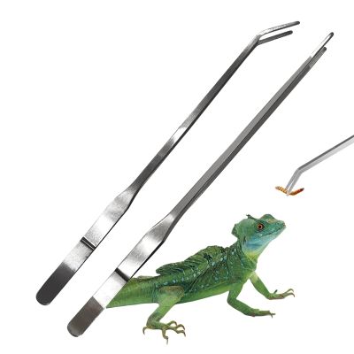 Zunetsutock Reptile Feeding Tweezers - Long Dual Tongs Set