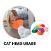 NOLITOY 7-Pack Adjustable Elizabethan Collars for Cats, Soft Post-Surgery Recovery Cones for Small to Medium Cats view 3