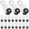 Low-Noise Curtain Track Rollers, 100-Pack with Guide Rollers view 1