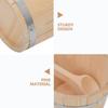 Homoyoyo 5 L Sauna Bucket and Wooden Ladle with Ergonomic Handle view 3