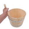 Homoyoyo 5 L Sauna Bucket and Wooden Ladle with Ergonomic Handle view 4