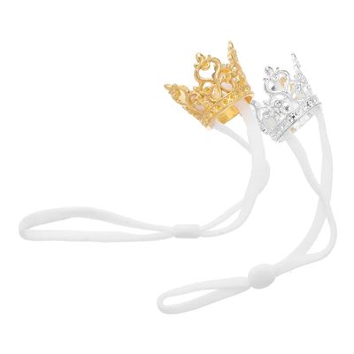 SHINEOFI 2-Piece Soft Fabric Hamster Headwear Set, Adjustable Pet Accessories for Hamsters, Rabbits and Guinea Pigs, Photo Props