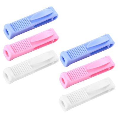 Mikinona 6-Piece Ampule Opener, Glass Vial Opener with Hand Protection, Multifunctional Glass Ampule Breaker for Nursing and Hospitals, Lightweight and Portable
