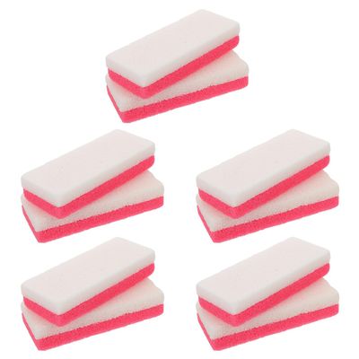 10 Double-Sided Pumice Stones for Foot Care and Callus Removal
