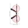 Abaodam 5 Pairs of Pet Sunglasses for Small Dogs and Cats, Metal Frames, Colored Lenses view 2