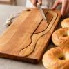 Portable Wooden Bread Slicer Board view 3