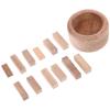 PAMINGONO Essential Oil Wooden Diffuser Set, Decorative Aromatherapy Diffuser for Living Room, Bedroom, and Office view 1