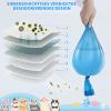 Kuvarix Diaper Pail Refill Film, 12 Cat Litter Bags, 4.5 m, Blue view 4