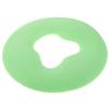 NOLITOY Silicone Face-Opening Pillow for Spas and Salons, Non-Slip Green Neck Support view 1