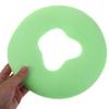 NOLITOY Silicone Face-Opening Pillow for Spas and Salons, Non-Slip Green Neck Support view 4