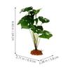 Toddmomy Artificial Reptile Terrarium Plant view 4