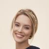 Golden Alloy Headband, Elegant Delicate Hair Accessory for Women view 2