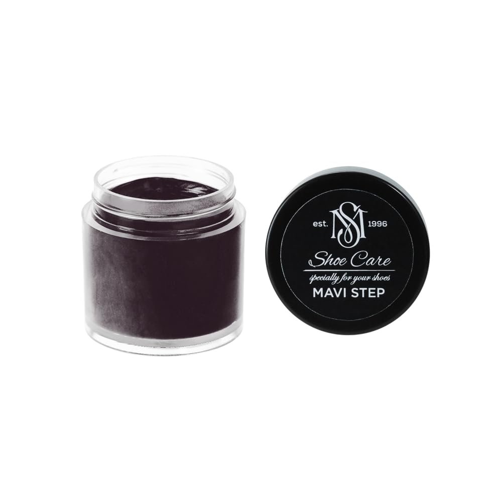 Leather Repair Paste – NCS S 8505-R20B Near Black Red-Purple – Removes Scratches & Scuffs on Smooth Leather by MAVI STEP – 0.34 fl oz / 10 ml