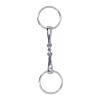 SYUULCOI Stainless Steel Horse Bit, Flexible Jointed O-Ring Snaffle for Racing view 1