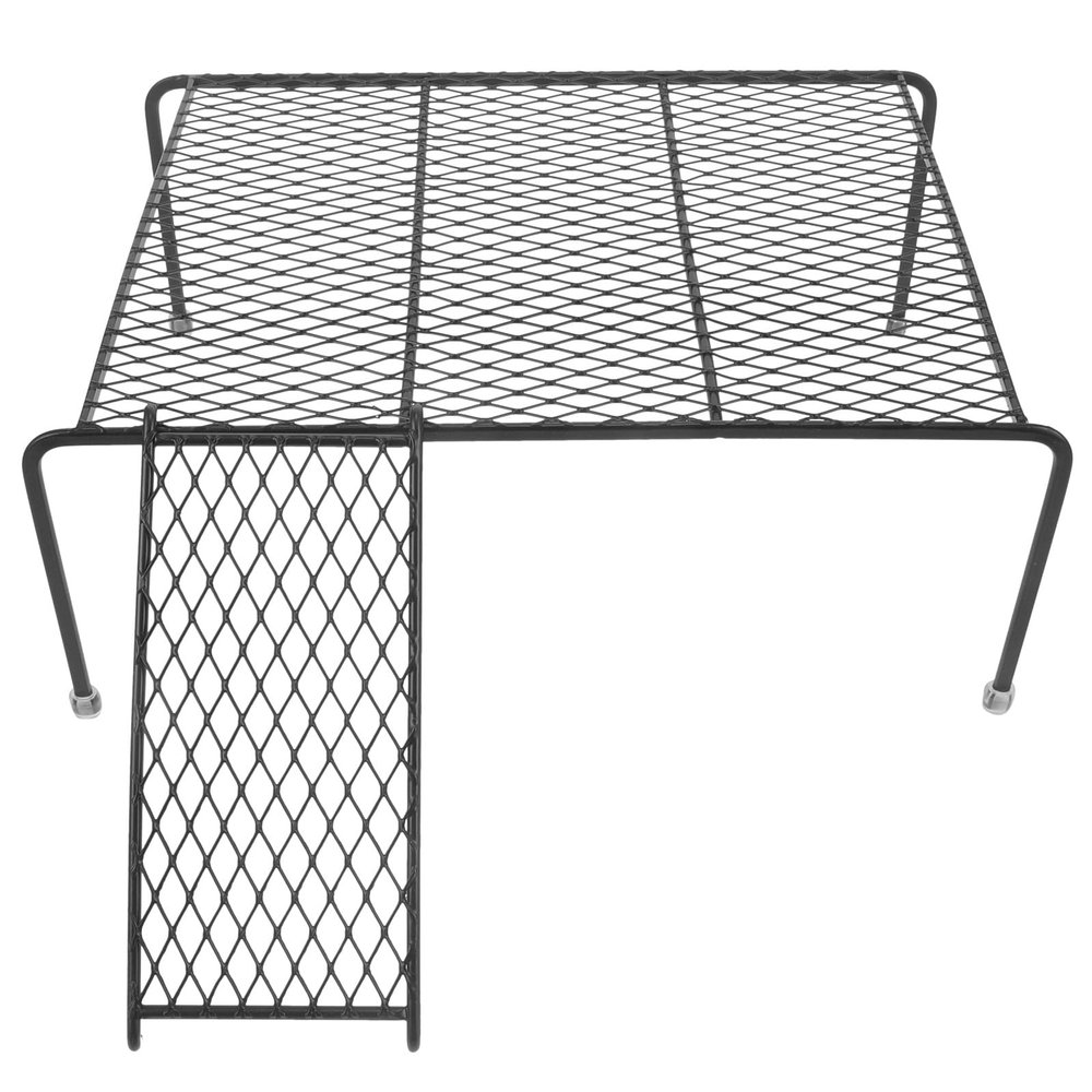 jojofuny Rutin Black Iron Chicken Platform with Feeder Holder