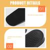 Gogogmee 1 Pair Men's Invisible Silicone Gel Heel Lifts view 3
