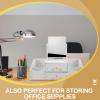 OUNONA Makeup Organizer with Mirror and Drawers view 3