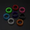 jojofuny 16-Piece Colorful Silicone Scissor Finger Rings view 2