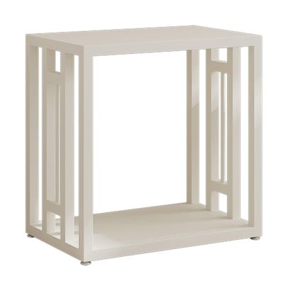 WPWSDWMX Aquarium Stand with Shelves, White, 50 × 30 × 70 cm