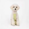 Washable Female Dog Diaper Pants with Adjustable Suspenders, Green, S view 3