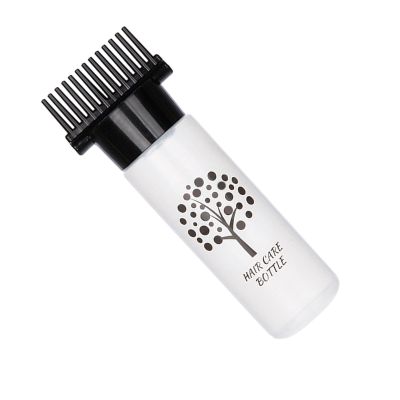 rongweiwang Root Comb Applicator Bottle, 180 ml, Black, 17.1 x 6.4 x 4.6 cm