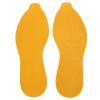 Non-Slip Rubber Basketball Shoe Sole Repair Patches, V-Pattern, Sizes 41–44 (Yellow) view 1