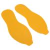 Non-Slip Rubber Basketball Shoe Sole Repair Patches, V-Pattern, Sizes 41–44 (Yellow) view 2