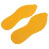Non-Slip Rubber Basketball Shoe Sole Repair Patches, V-Pattern, Sizes 41–44 (Yellow) view 3