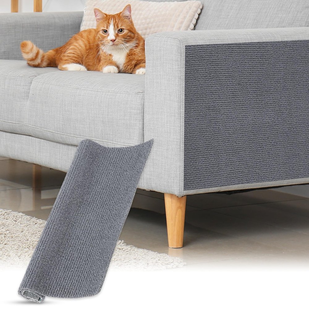 QUARKZMAN Self-Adhesive Cat Scratch Mat 30 x 30cm