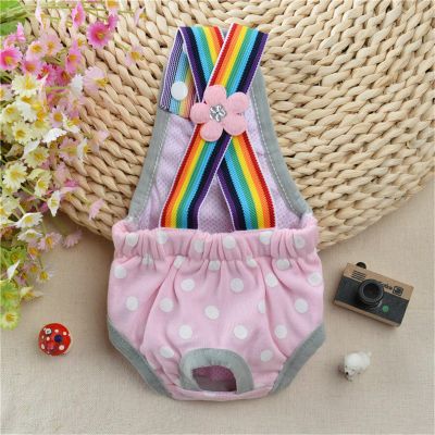Reusable Female Dog Diaper, Heat/Period Panties, Cotton, C, XXS