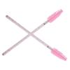 Yechiry 50-Pack Nylon Mascara Spoolie Brushes, Flexible Spiral Design, Disposable and Portable, Pink view 4