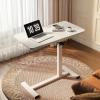 DQSPDBD Height-Adjustable Bed Table with Hidden Casters view 1