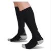 Comfortable Compression Socks for Women and Men, Black, L-XL view 2
