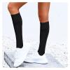 Comfortable Compression Socks for Women and Men, Black, L-XL view 3
