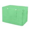 Ultra-Light Malachite Green Dog Crate Cover with Mesh Windows, UV-Resistant, for Two-Door Crates, X-Large view 1