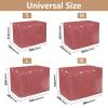 UV-Resistant Tizian Dog Crate Cover, XL, Red view 3