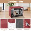 UV-Resistant Tizian Dog Crate Cover, XL, Red view 4