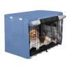 Dog Crate Cover, Pale Denim, Breathable, UV-Resistant, Medium view 2