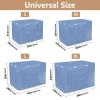 Dog Crate Cover, Pale Denim, Breathable, UV-Resistant, Medium view 3