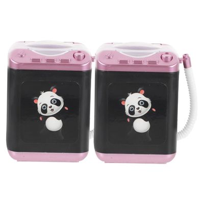 Homoyoyo Electric Makeup Sponge Cleaning Machines, Plastic, Automatic Cleaning, 2 Pieces, Compact and Portable