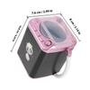 Homoyoyo Electric Makeup Sponge Cleaning Machines, Plastic, Automatic Cleaning, 2 Pieces, Compact and Portable view 2
