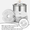 Abaodam 8-Piece Replacement Filters for Cat Water Fountains, ABS and Fabric view 3