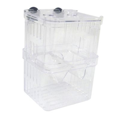Ioensy Aquarium Fish Breeding Box, Transparent, Suction Cups